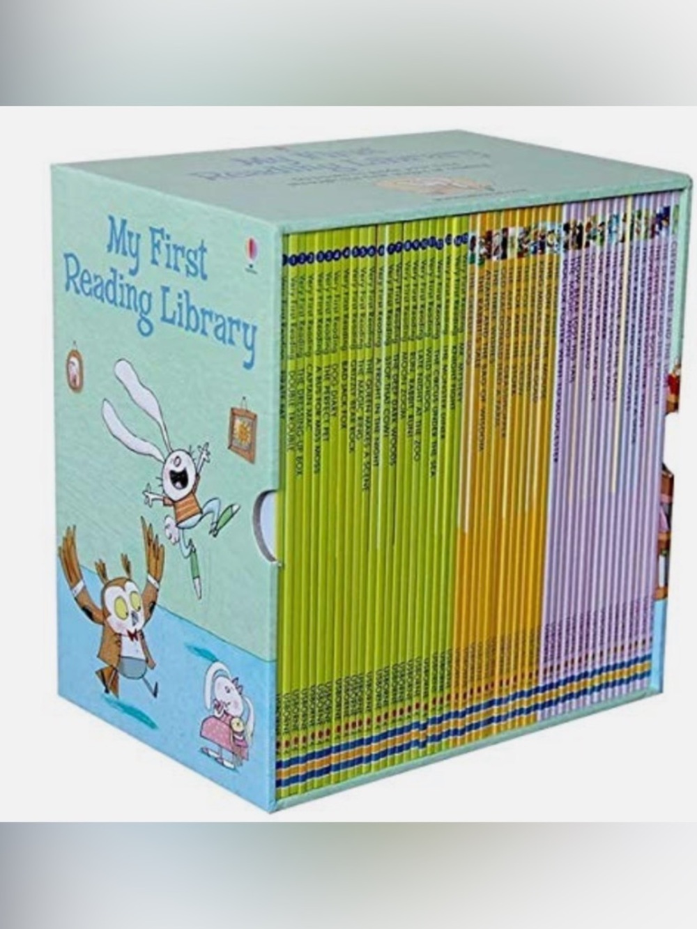 HTF Usborne My First Reading Library COMPLETE SET 50 books